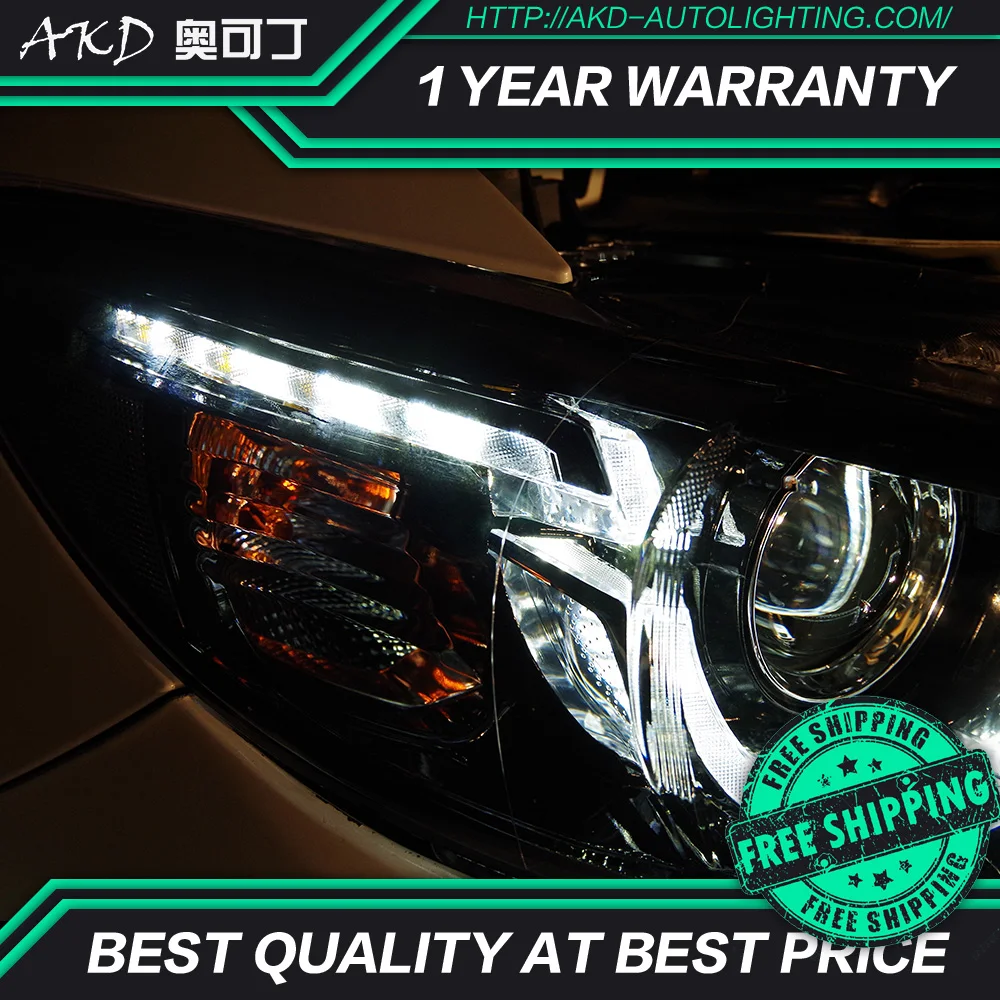 АКД автомобильного тюнинга фара для Mazda 6 Atenza 2013-2016 светодиодные фары DRL