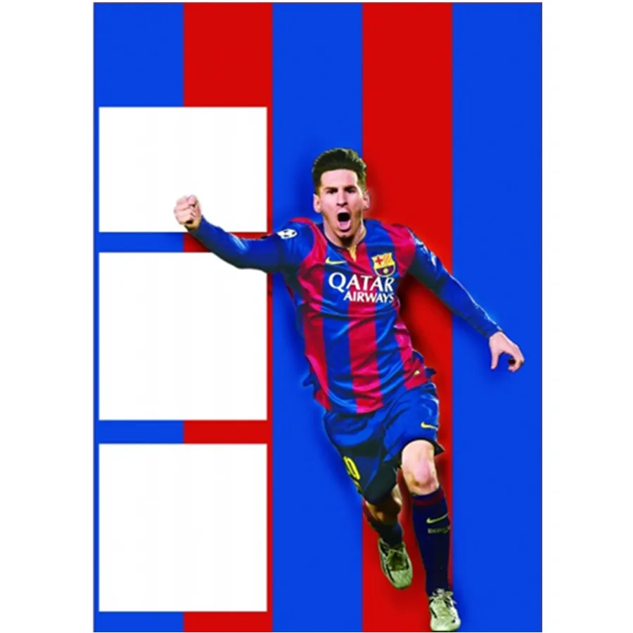 Алмазная 5D Вышивка Лео Месси картина с полными кругами/квадратными стразами 3D