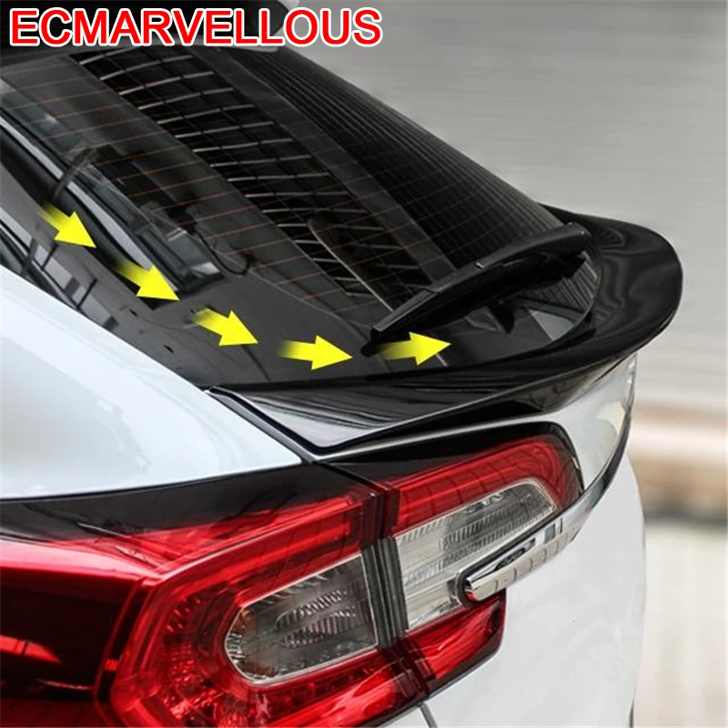 

Automovil Accessories Aileron Voiture Tuning Rear Roof Aleron Trasero Car Auto Spoiler Wing 2016 2017 2018 FOR Honda Avancier