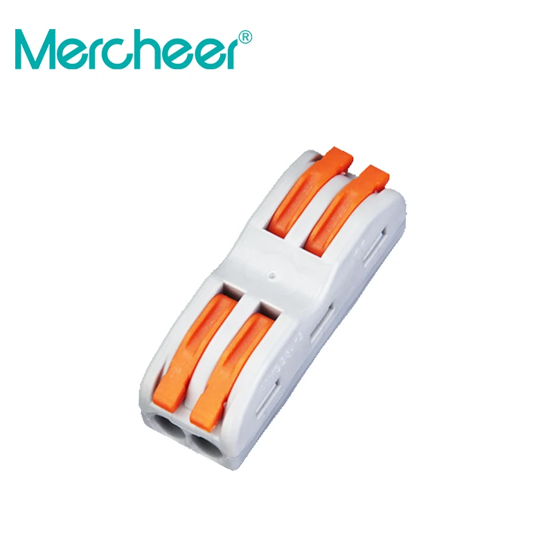

SPL-212 Quick terminal block wire connector quick connector PCT-212 two in two out 10pcs/box