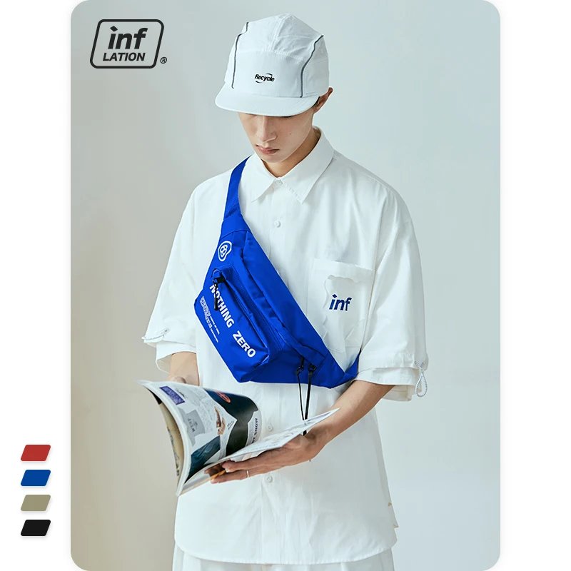 Инфляция бум поясная сумка функциональная карманная дорожная через плечо для