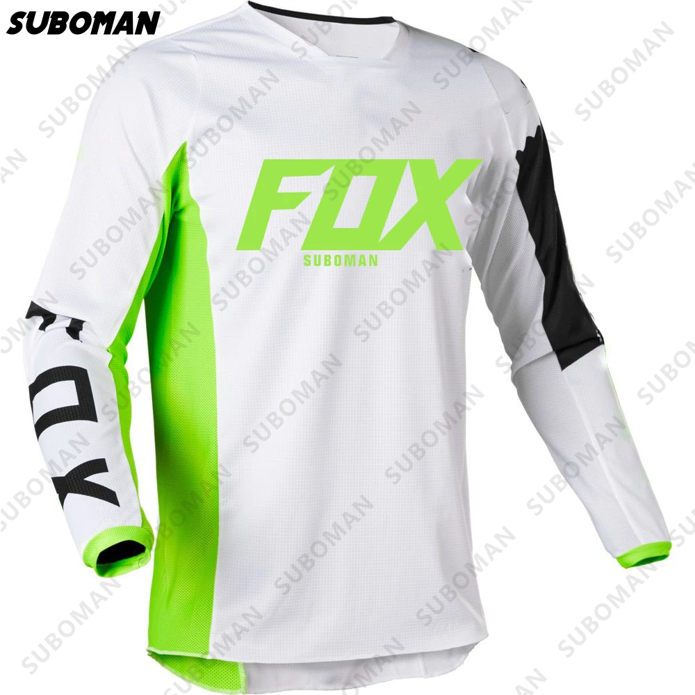 

Футболка велосипедная suboman FOX для горных велосипедов, тенниска с длинным рукавом для горных велосипедов, одежда для трюков и мотокроссов, но...