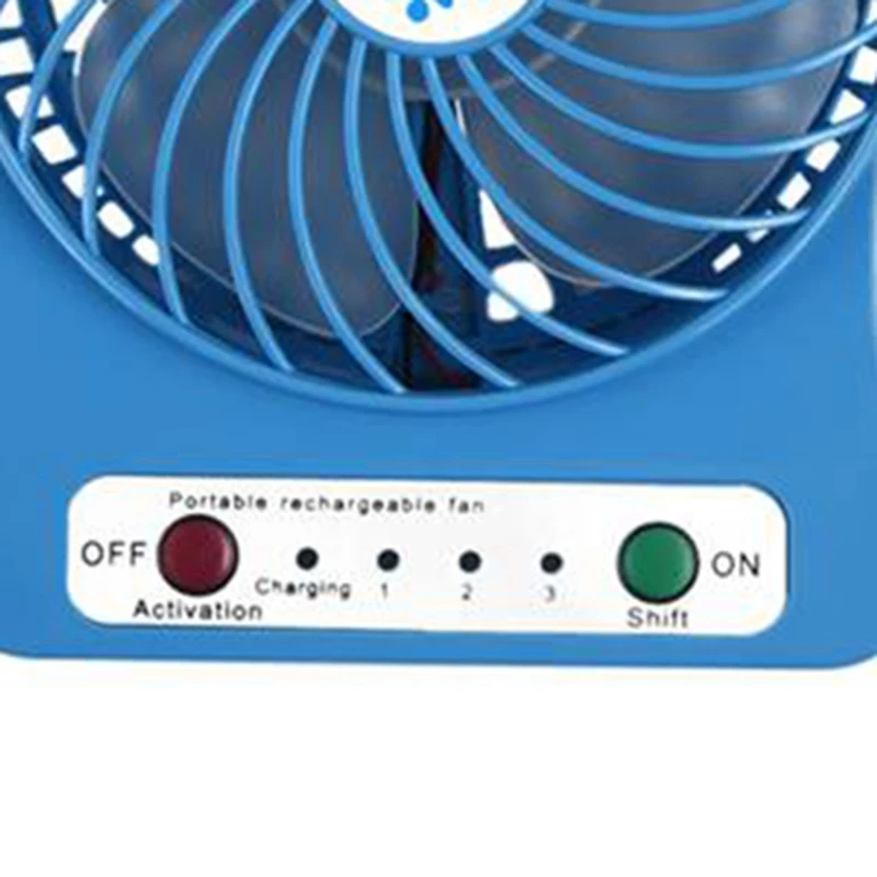 

Portable Personal Mini Fan Adjustable 3 Speed USB Rechargeable Fans Home Office Desk Cooler Fan Summer Air Cooler