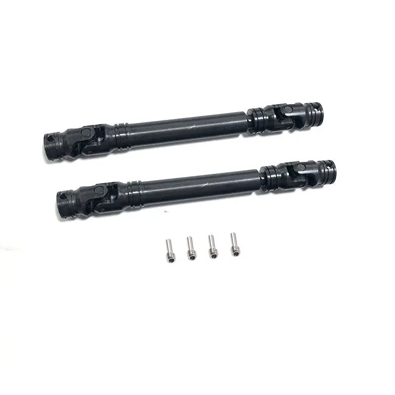 

2Pcs Steel Universal Drive Shaft 105-157mm for 1/10 RC Crawler Axial SCX10 II III AXI03007 Traxxas Trx4 D90 D110