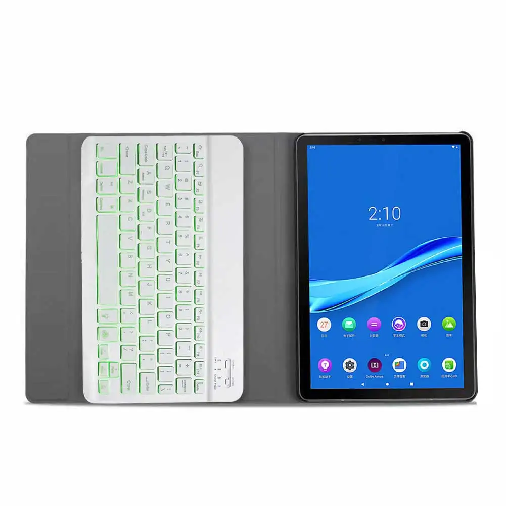 

Wireless Backlit Keyboard Tablet Case Lenovo Tab M10 FHD Plus 10.3 Inch TB-X606F X606X Stand Cover Tab M10 HD TB-X306F shell