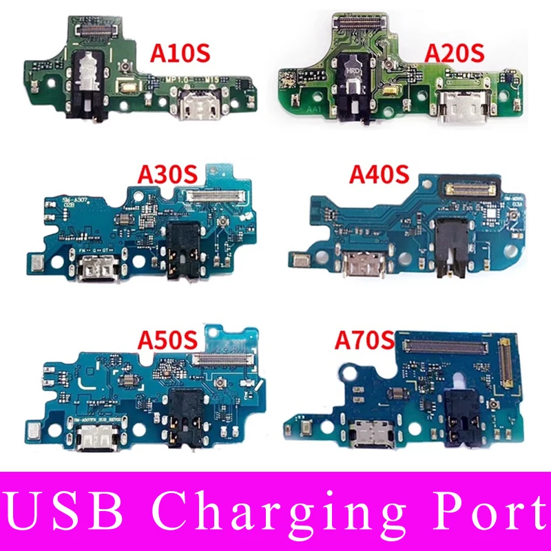 

10Pcs/original USB Dock Port Socket Jack Connector Charge Board Flex Cable For Samsung A10S A20S A20e A30S A40S A50S A60S A70S