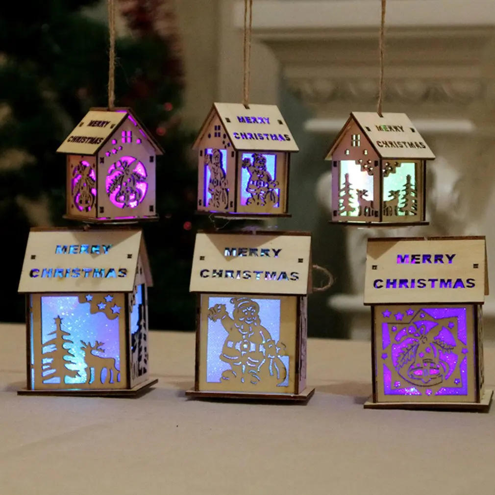 Рождественское украшение огни Снежный дом бар отеля Рождественская елка