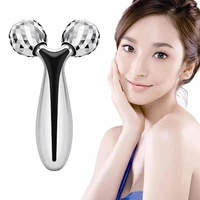 3d handheld muscle body shape v face lift y vorm 360 draaien slimming machine massage roller ball beauty tools