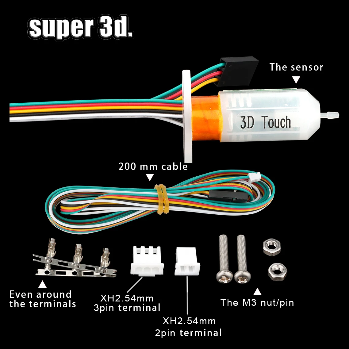 

3D Touch Sensor Auto Bed Leveling Sensor BL AUTO Touch BLTouch 3d Printer Parts For Anet A8 Tevo Reprap MK8 i3 Ender 3 Pro