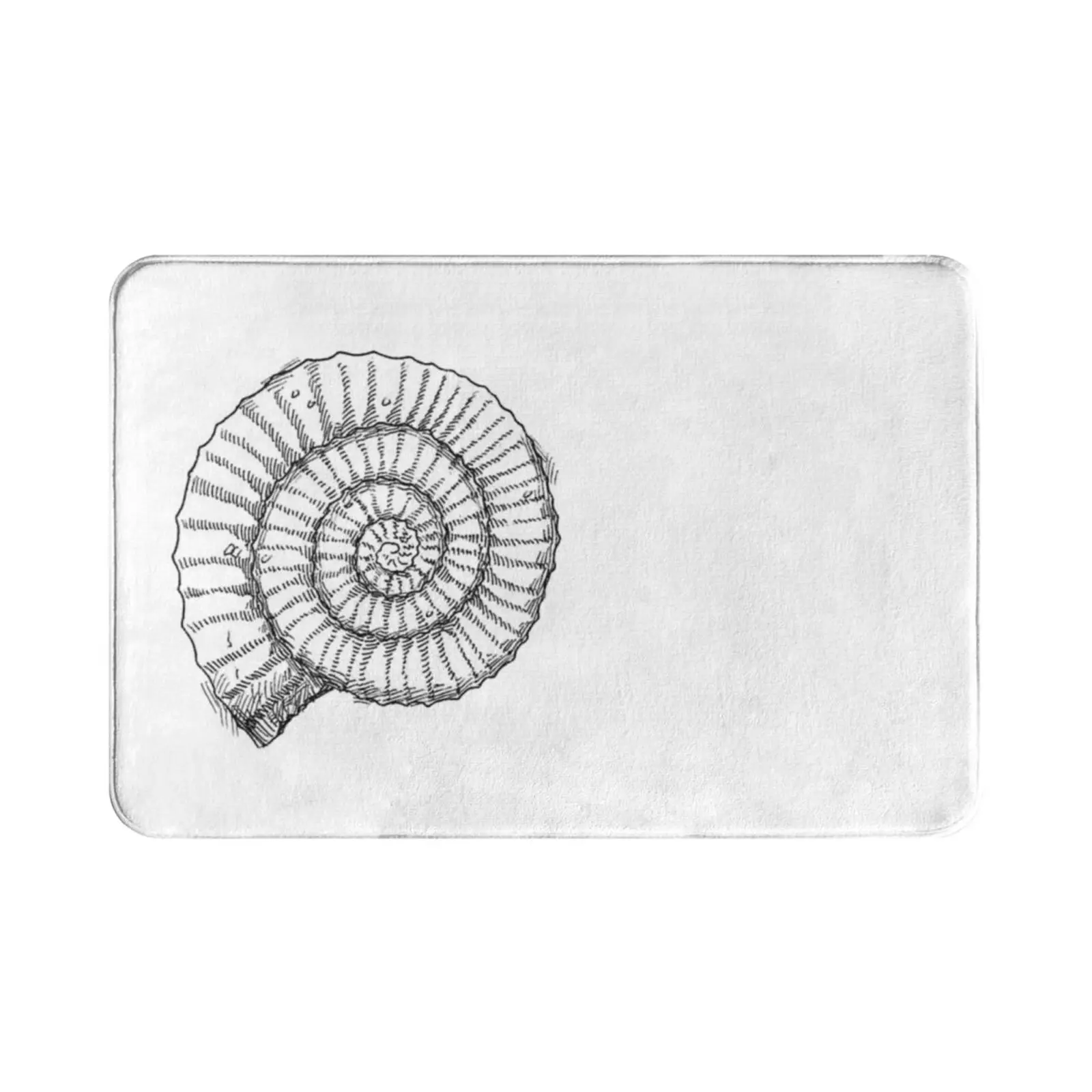 Коврик-подстилка Fibonacci Мягкий Нескользящий ковер-подстилка для изучения истории