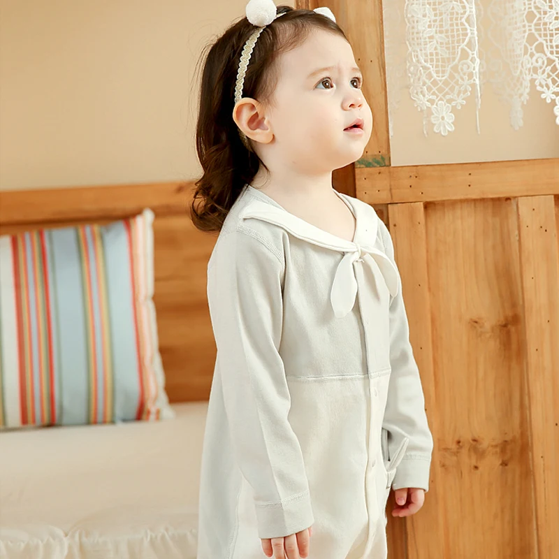 

Newborn Baby Romper Clothes Cotton Winter Jumpsuit 0-12M Unisex Baby Boy Clothes Cartoon Print Solid Ropa Bebe