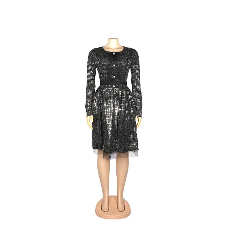 Вечерние платья с блестками для клуба женская одежда в африканском стиле 2020