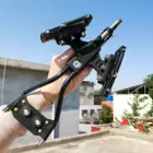 Рыба-стрелка, весенние высокоскоростные инструменты для рогатки с лазером и наконечниками, охотничьи рогатки, высокоточная стрельба