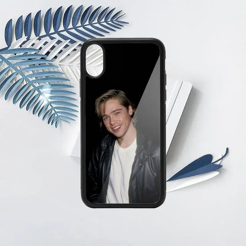 

Brad Pitt American film actors Phone Cases PC for iPhone 11 12 pro XS MAX 8 7 6 6S Plus X 5S SE 2020 XR