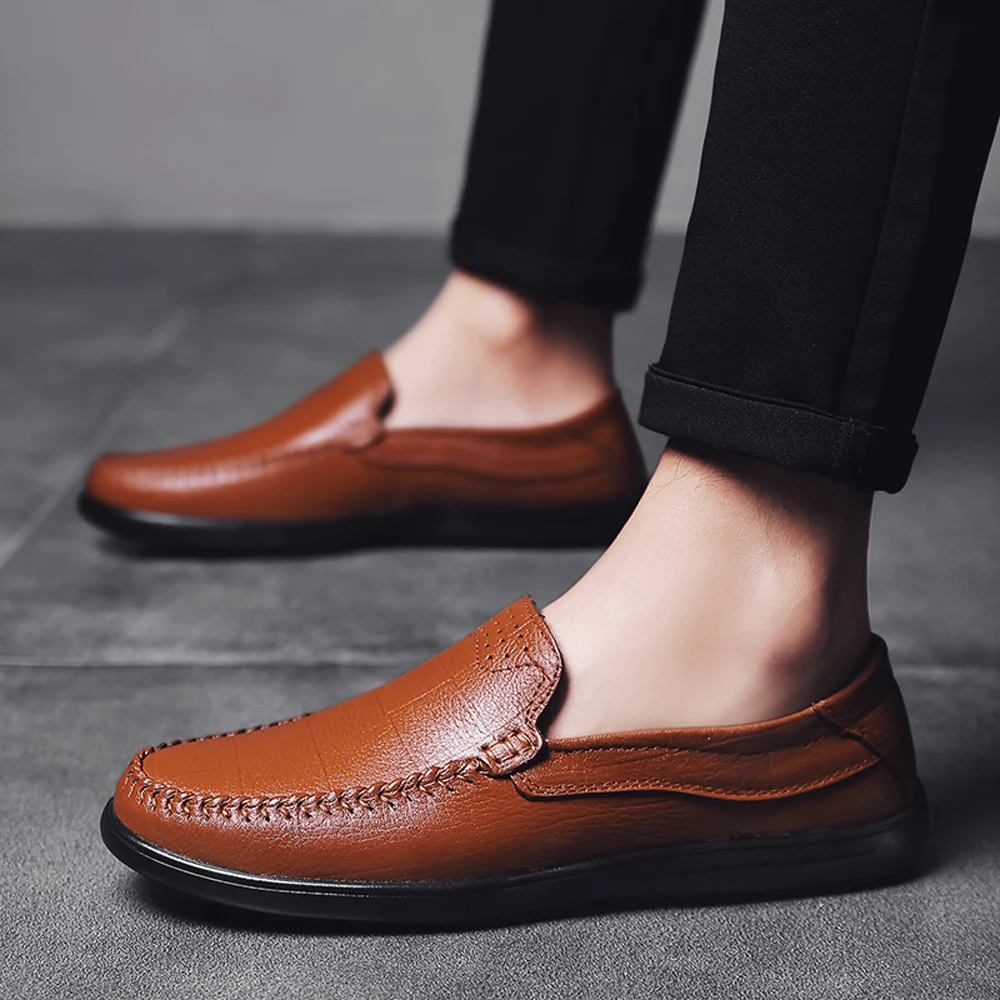 

Обувь de zapatos; Распродажа; Лоферы; Дышащая повседневная мужская обувь; Модная мужская обувь из натуральной кожи; Новинка 2020 года; Повседневная...