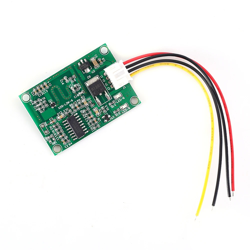 Microwave Radar Sensor Module 5.8GHz DC 3.3V 5V 9V 12V Voltage Output Switch Controller Human Body Induction Sensor
