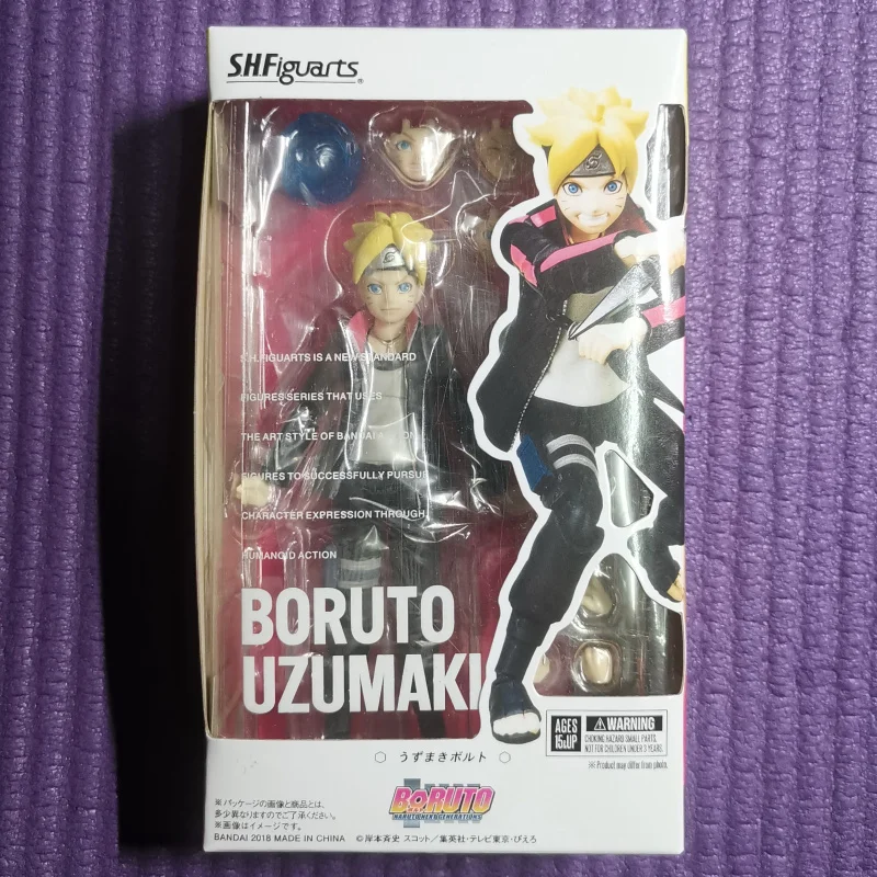 Экшн фигурки Shf Boruto игрушки для детей аниме изменяющая лицо модель кукла ниндзя