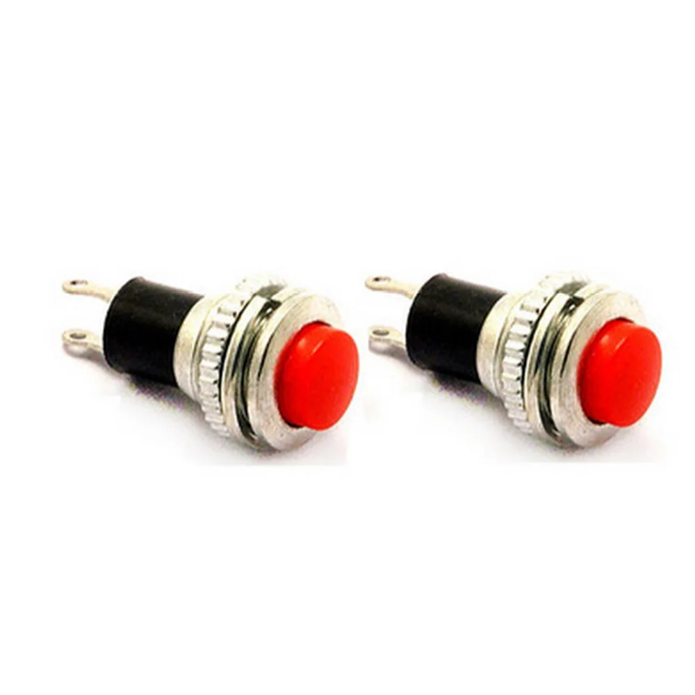 

10MM red self-reset power switch