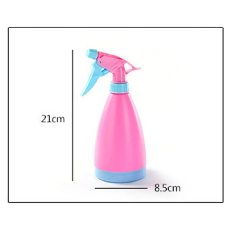 

1 pc 500ml Plastic Spray Bottle Portable Refillable Atomizer Plant Watering Sprayer Bottle Disinfection Sprayer Sapling Spray