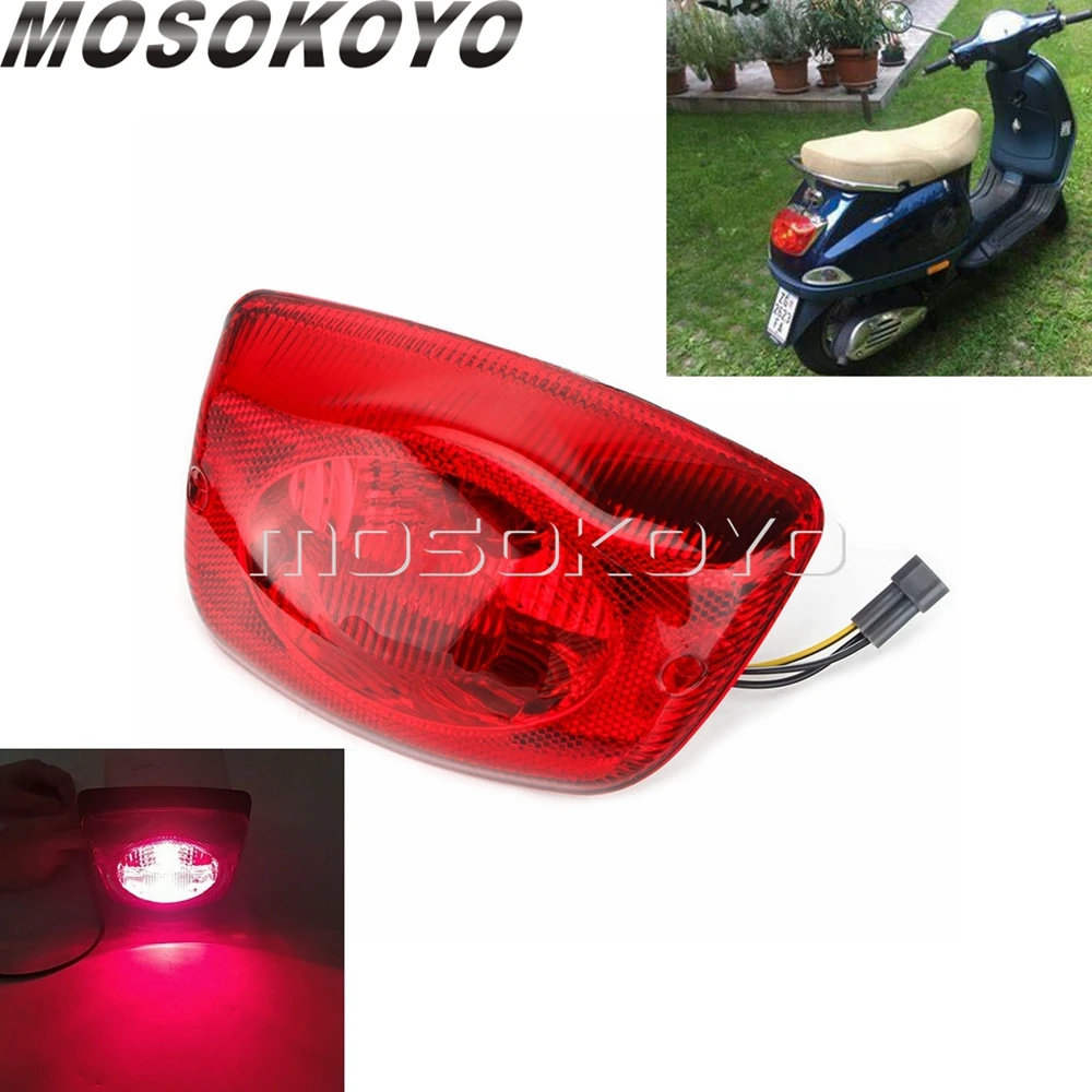 

Задний фонарь для мотоцикла, задний стоп-сигнал для 50 125 150 STX 4T 4V IE E3 TOURING 638646 58263R 2005-2014