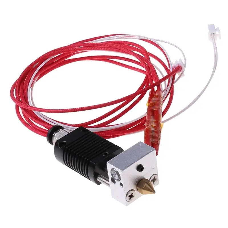 

1Set 1.75mm 24V Metal Hotend Extrusion Head Kit with 0.4mm Nozzle for Anet ET4 3D Printer Parts Accessories