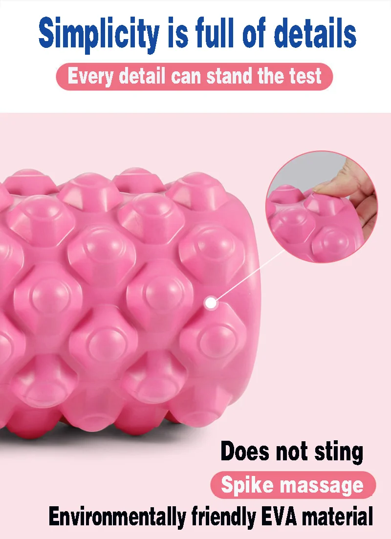 

Yoga Column Gym Fitness Foam Roller Pilates Yoga Exercise Back Muscle Massage Roller Soft Yoga Block Muscle roller Drop Shipping