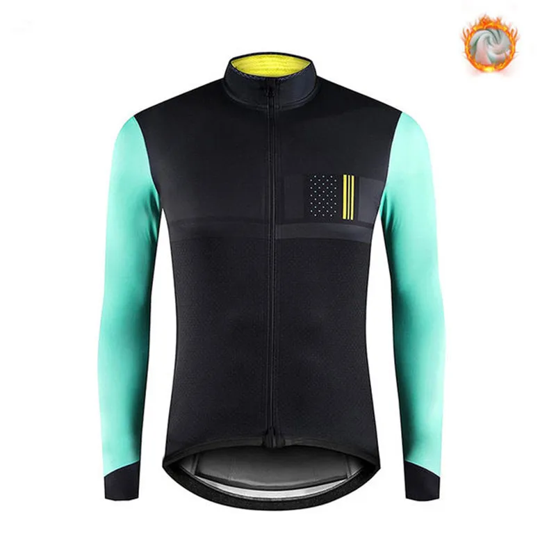 cycling jersey 16 Зимний шерстяной костюм для велоспорта, мужской костюм для велоспорта, уличная спортивная одежда, форма для горного велосипеда, комплект для триатлона, гобайка - Цвет: cycling jersey 16