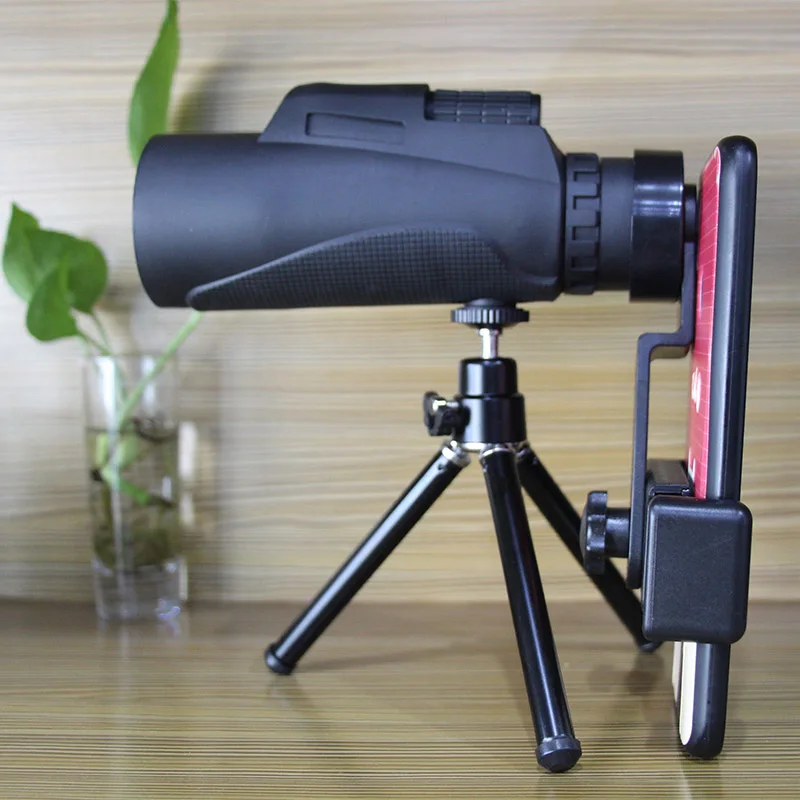 12x50 Monocular Telescope for Mobile Retractable Zoom Eyepiece Military Hunting Handheld HD Vision Objective Lens Optics | Инструменты