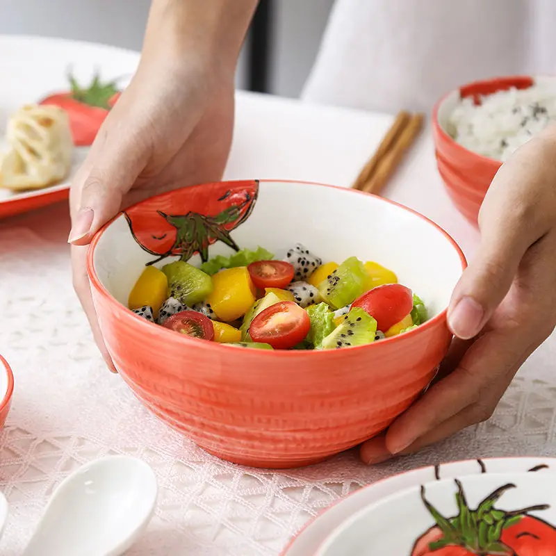 Набор посуды из чашка для дома мисок керамическая миска супа рисовых тарелка