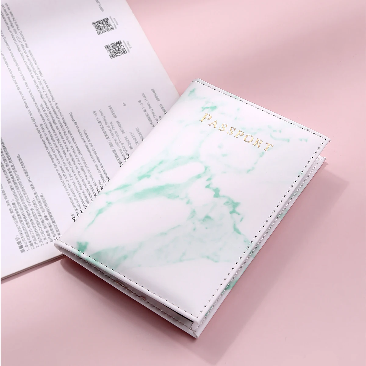 

Новинка, Высококачественная Обложка для паспорта для мужчин и женщин, Мужской Дорожный Чехол для паспорта, Мраморная искусственная Мужская...