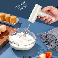 hand blender electric wireless whisk egg beaters semi automatic mixer 3 speed egg stiring household usb charging milk frother