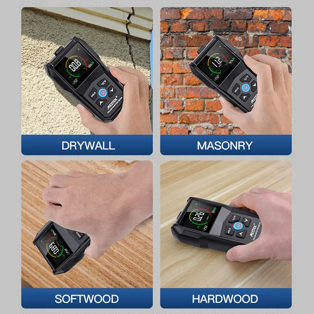 Тестер Индуктивный для дерева измеритель влажности Бесконтактный гигрометр