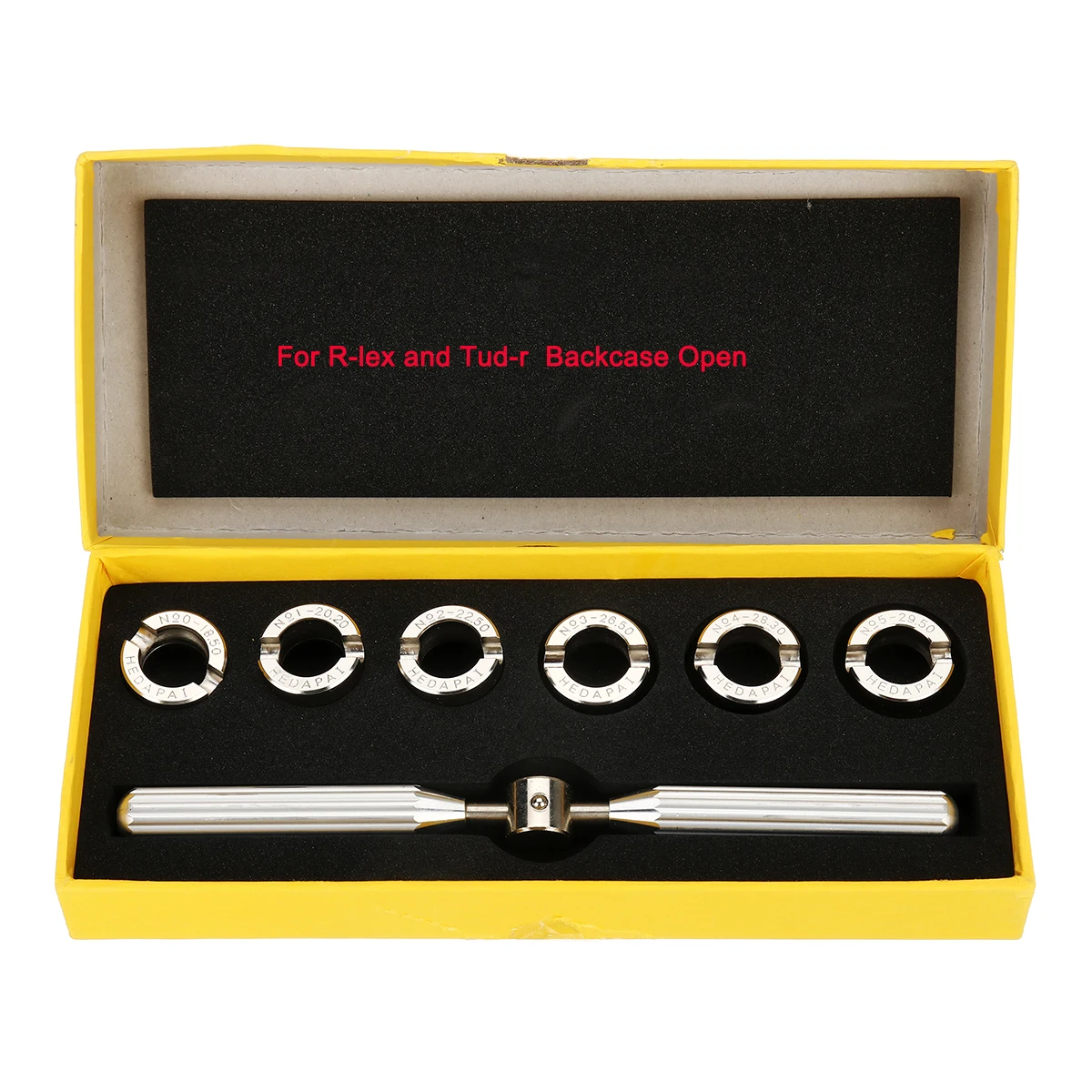 

Watch Backcase Opener for Rolex Closer Wristwatch Repair Tool Back Case Remover for Watchmaker Screw Kit Set Timepieces Fix