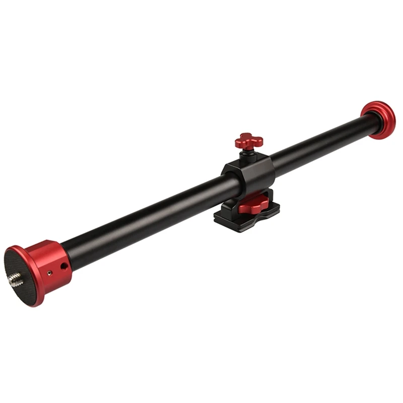 

TAB-2M Two-Mount Tripod Accessory Bar Double-Headed Crossbar Bracket for Tripod