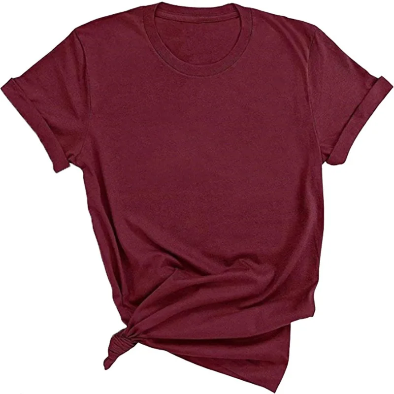 

Women's Summer T Shirt 2021 Cotton Lady T-Shirts Top Women O Neck Short Sleeve Female Tee T-Shirt Oversized Street Wear