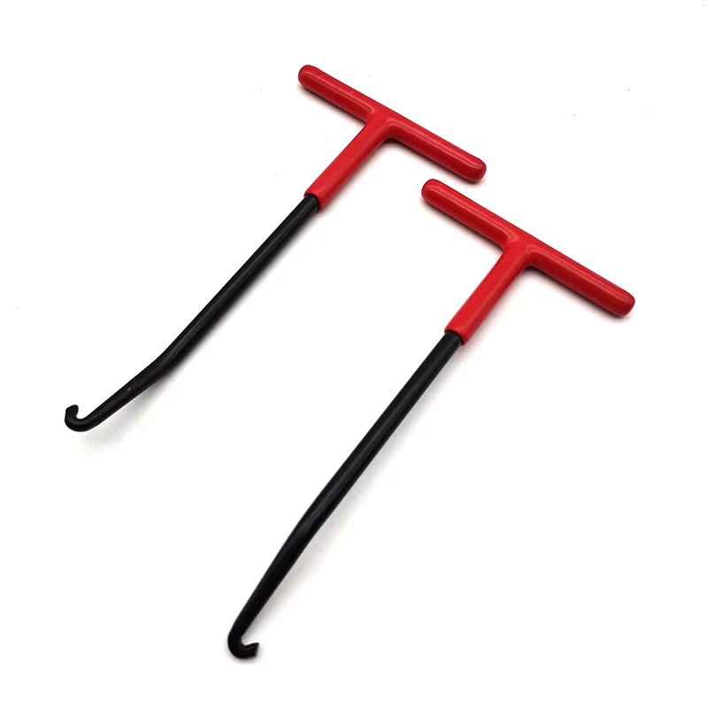 

2Pcs Motorcycle Dirt Bike ATV Exhaust Pipe Spring Hook Puller T-Handle Metal Tool
