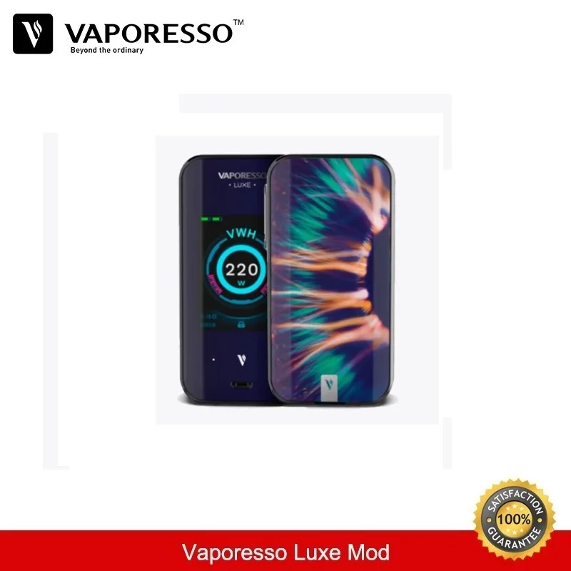 Оригинальный Vaporesso Luxe 220 Вт бокс мод подходит для Skrr бак испаритель VS Voopoo Drag Tesla