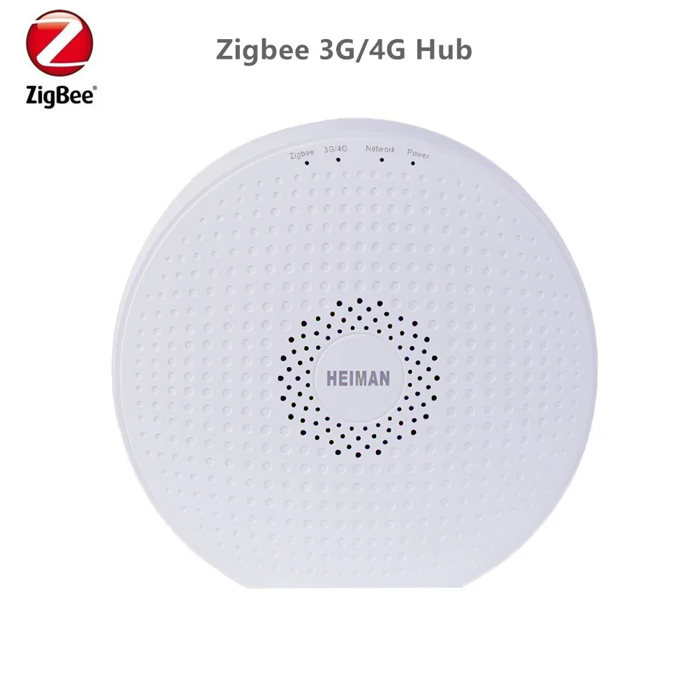 Новый концентратор шлюза Heiman 3G 4G Wi Fi Zigbee своевременное снятие беспроводное