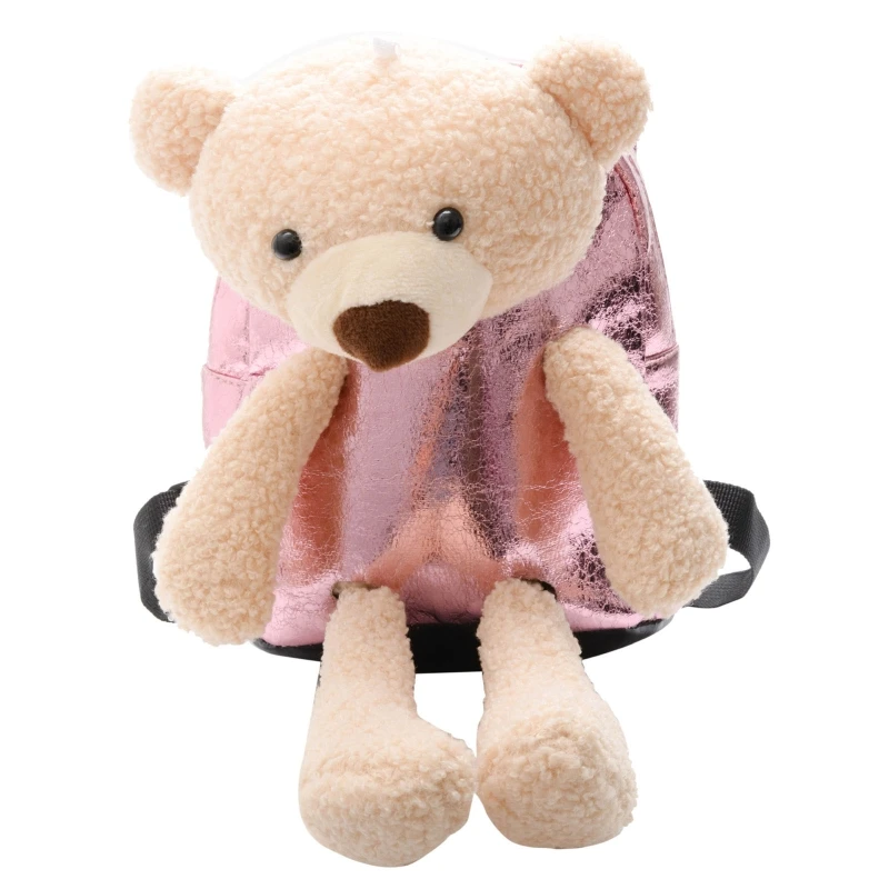 

Cute Cartoon Plush Bear Kids Backpacks Stuffed Animal Toddler Toy for Boys Girls 20CA