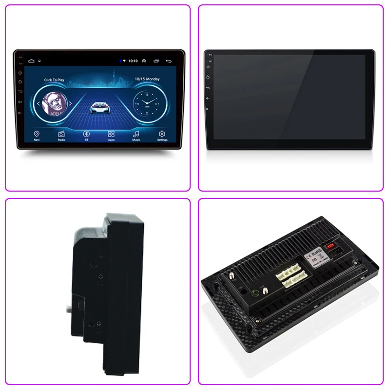 Для Toyota Reiz 10-18 Android большой экран GPs-навигатор 9/10 дюймовый автомобильный