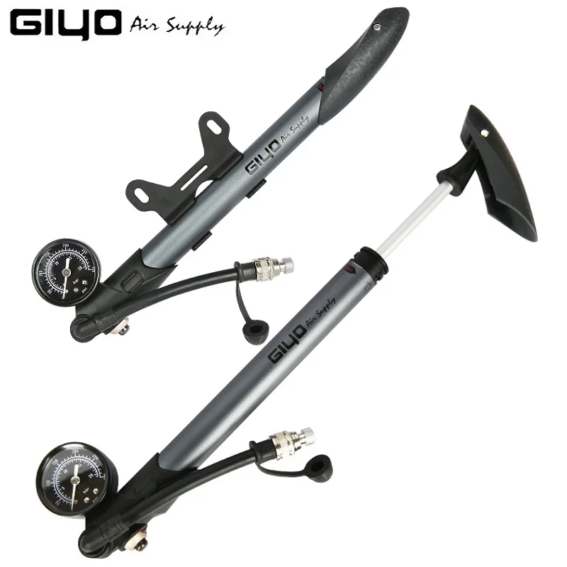 Giyo GS 41P 300psi велосипедный насос для шин шоссейный велосипед Велоспорт с Т образной