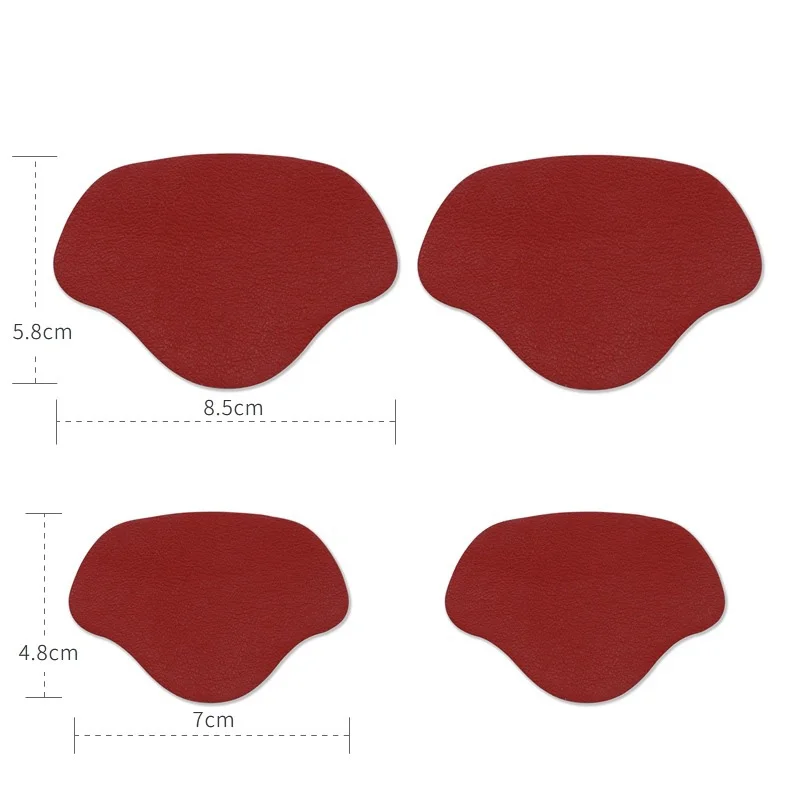 4Pcs/Set Worn Holes Shoe Repair Heel Sticker Accessories for Sneakers Self-adhesive Heel Protector Shoe Inserts Shoe Care Kit