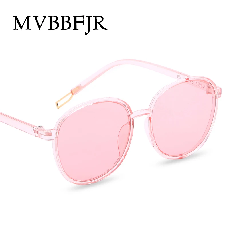 Мужские и женские зеркальные очки MVBBFJR большие винтажные Овальные