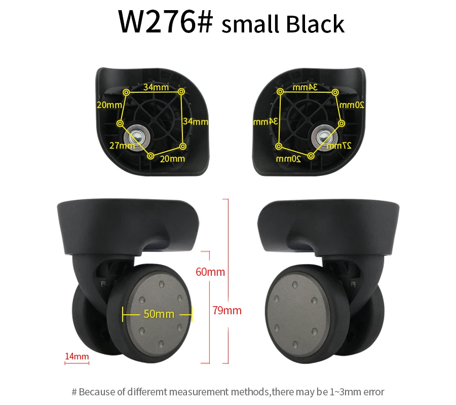 Колеса для багажа пароли чемодан чехлы самолетов универсальные колеса ролики
