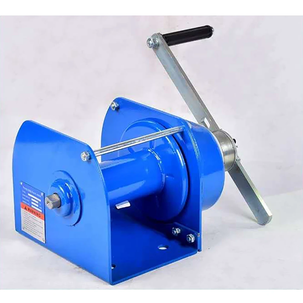 1-3T Manual winch Tractor two-way self-locking heavy-duty winch hoist small hoist traction machine