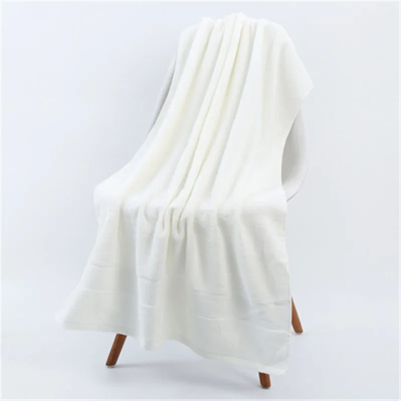 Большой размер 3 цвета высокоабсорбирующее полотенце для лица плотное хлопковое