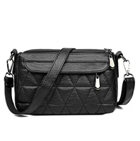 textured leather crossbody bags for women messenger bags big capacity lady handbags casual shoulder bag high quality bolsa