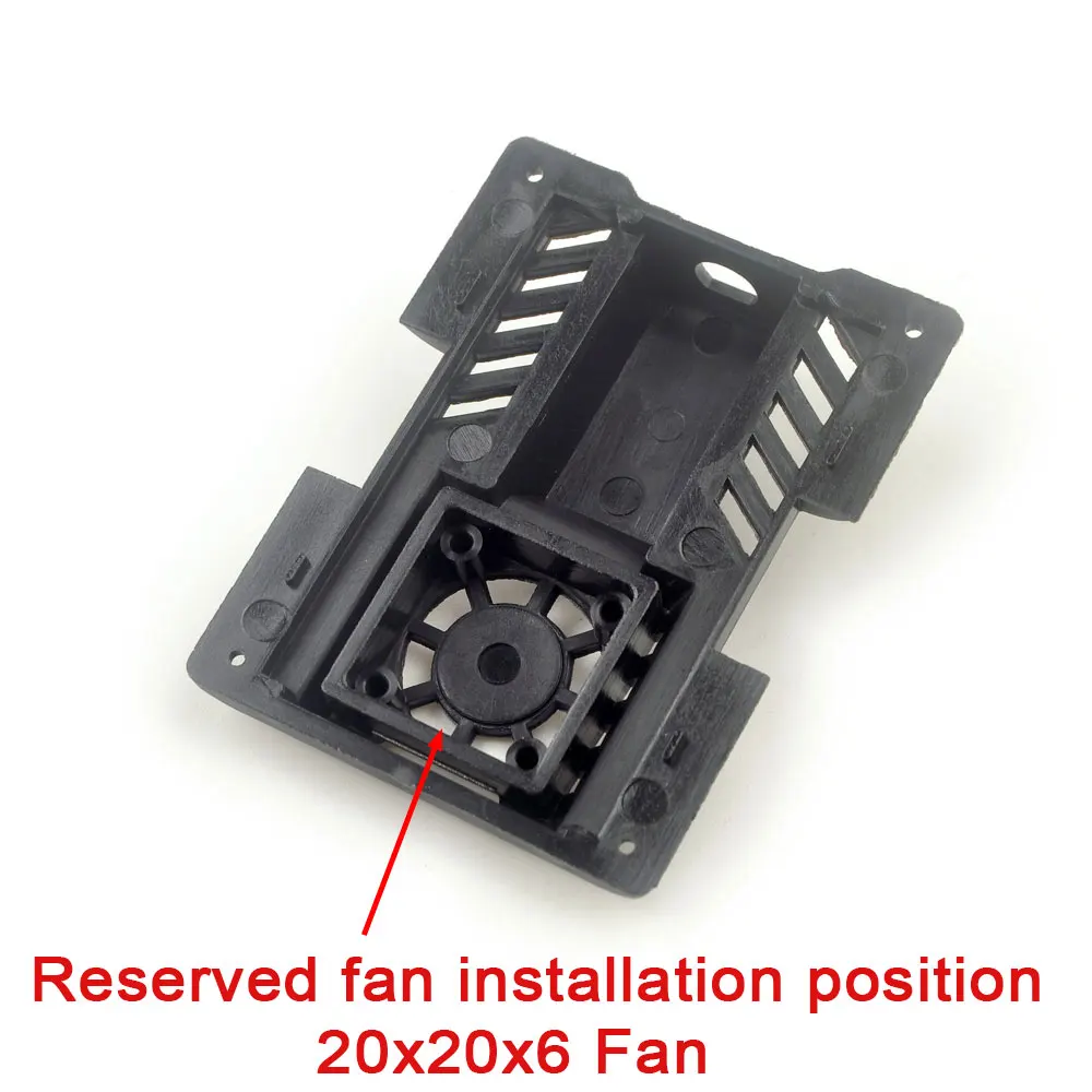 

Happymodel ExpressLRS 2.4GHz Micro TX Module Cover Shell with Fan Install Position for ES24TX Module RC Quadcopter RC Parts DIY