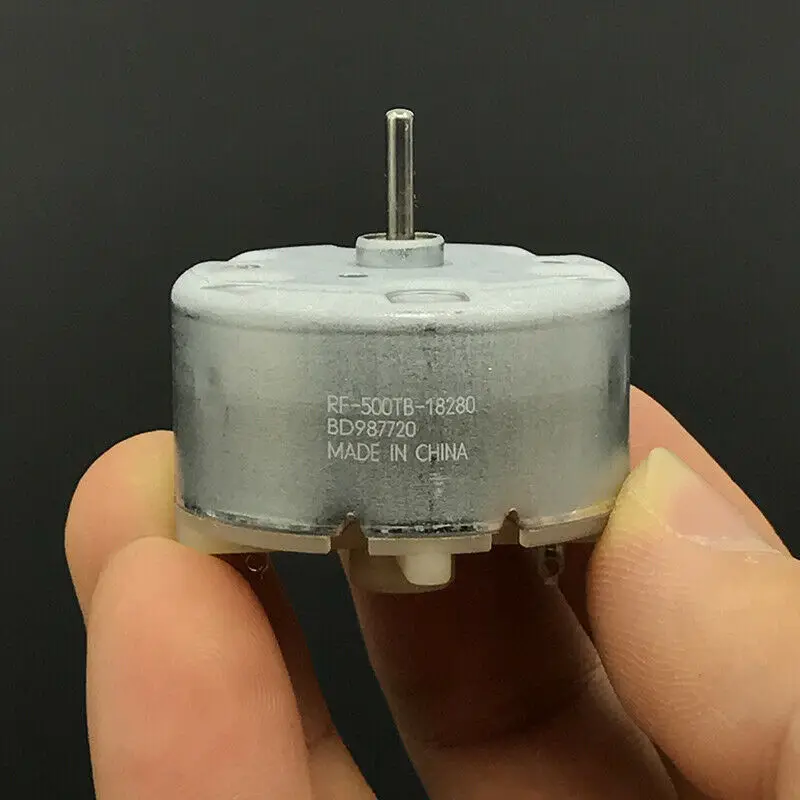 Двигатель постоянного тока MABUCHI RF 500TB 18280 3В 5В 6В 5650 об/мин диаметр 32 мм|Двигатель DC|
