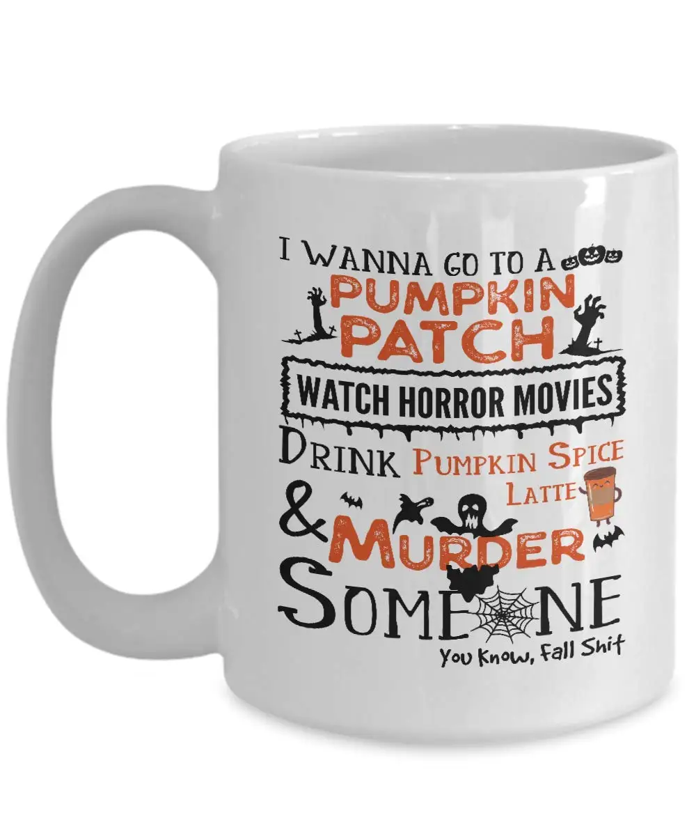 Кофейная кружка. Я хочу купить нашивку в виде тыквы кружки для специй. 11 унций